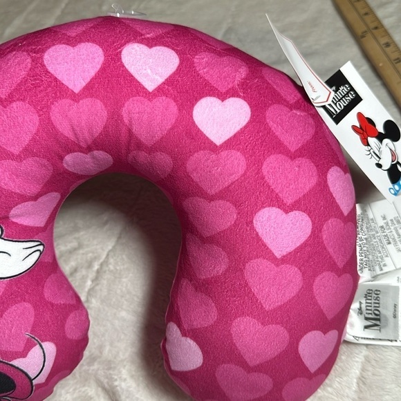Disney Minnie Mouse travel neck pillow Kids Girls- NWT NEW - Picture 3 of 11